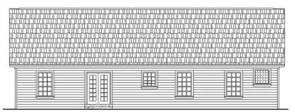 Country House Plan #348-00015 Elevation Photo