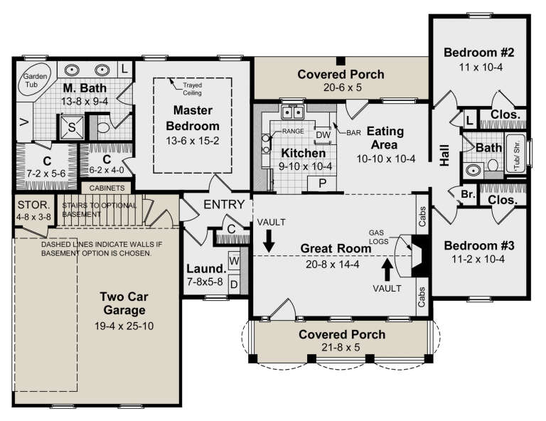 House Plan House Plan #3619 Drawing 1