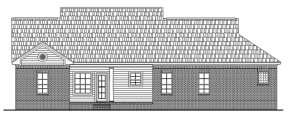Country House Plan #348-00019 Elevation Photo