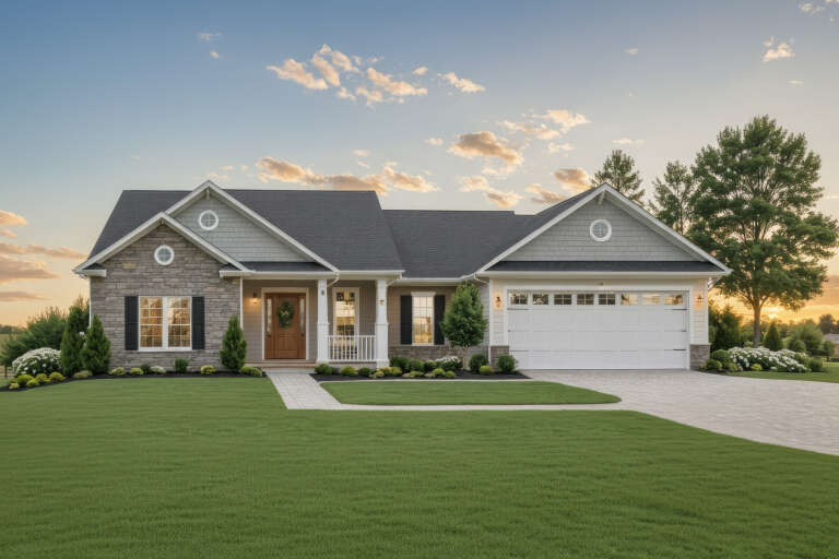 House Plan House Plan #3622 Front Elevation