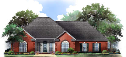 House Plan House Plan #3625 Front Elevation
