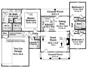 Main Floor for House Plan #348-00025