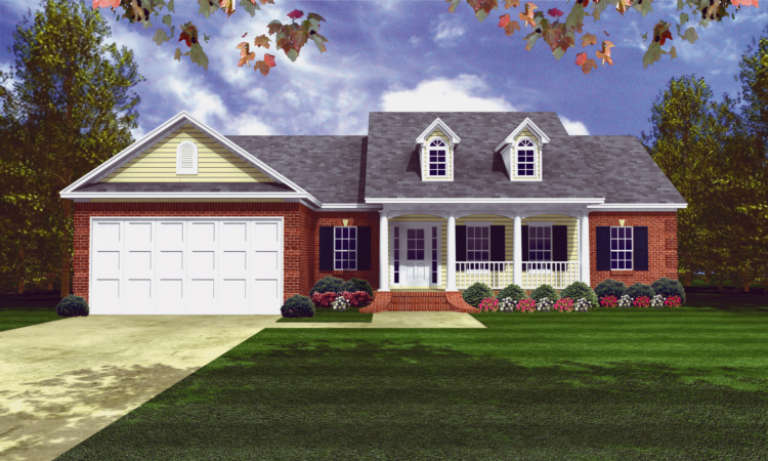 House Plan House Plan #3628 Front Elevation