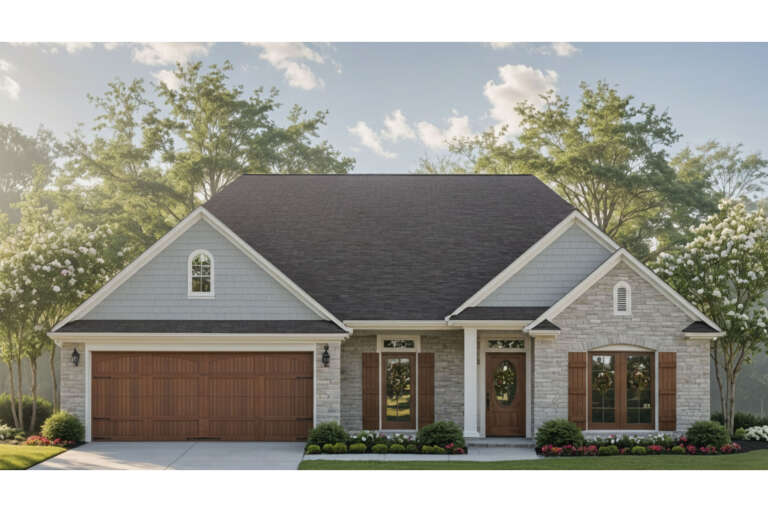 House Plan House Plan #3633 Front Elevation