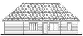 Traditional House Plan #348-00031 Elevation Photo