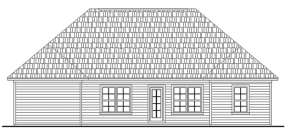 Traditional House Plan #348-00032 Elevation Photo
