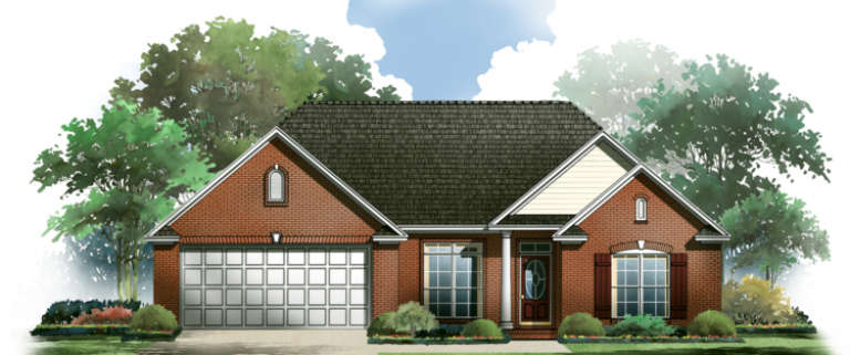 House Plan House Plan #3636 Front Elevation