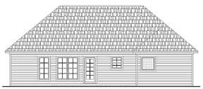 Ranch House Plan #348-00034 Elevation Photo