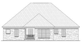 Traditional House Plan #348-00035 Elevation Photo