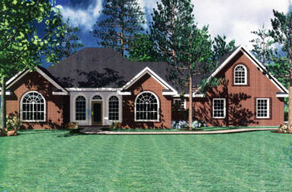 House Plan House Plan #3641 Front Elevation