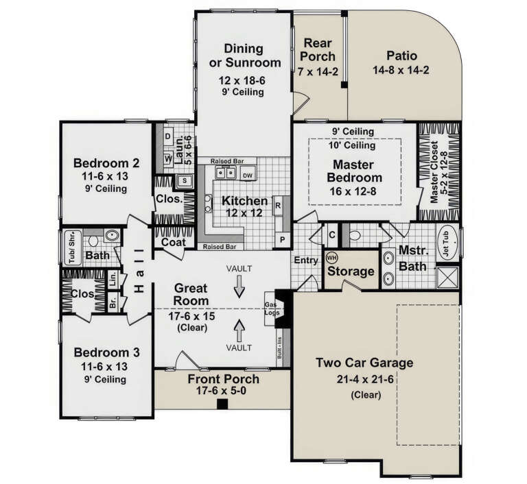 House Plan House Plan #3645 Drawing 1