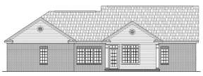 Traditional House Plan #348-00044 Elevation Photo