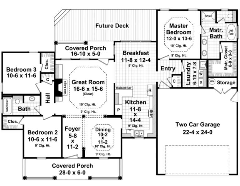 House Plan House Plan #3647 Drawing 1