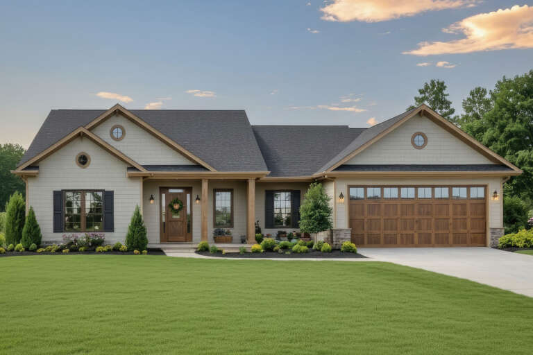 House Plan House Plan #3648 Front Elevation