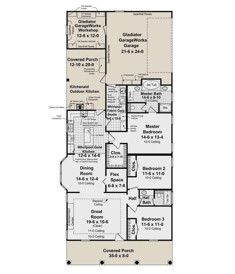 House Plan House Plan #3649 Drawing 1