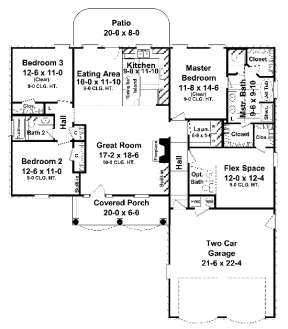 Main Floor for House Plan #348-00049