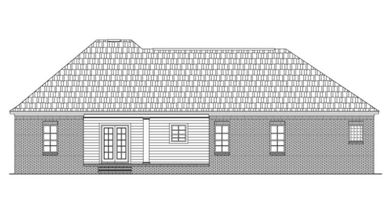 Country House Plan #348-00050 Elevation Photo