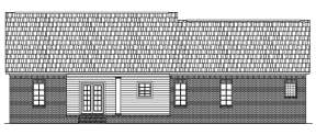 Country House Plan #348-00051 Elevation Photo