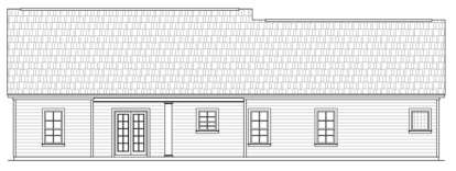 Country House Plan #348-00052 Elevation Photo