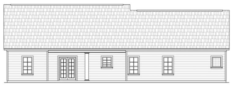 Country House Plan #348-00052 Elevation Photo