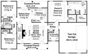 Main Floor for House Plan #348-00056