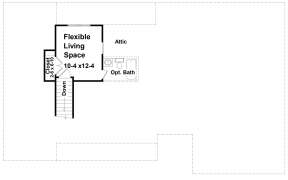 Bonus Space for House Plan #348-00056