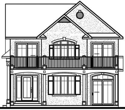 European House Plan #034-00049 Elevation Photo