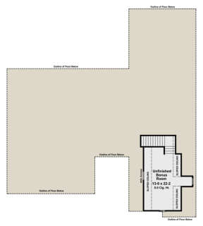 Bonus Room for House Plan #348-00058