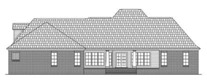 European House Plan #348-00060 Elevation Photo