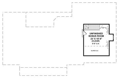 Bonus Room for House Plan #348-00060