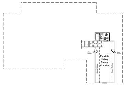 Bonus Room for House Plan #348-00061