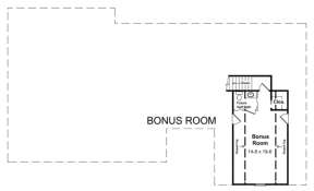 Bonus Room for House Plan #348-00062