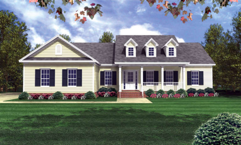 House Plan House Plan #3665 Front Elevation