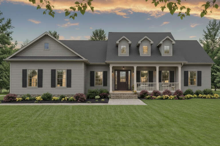 House Plan House Plan #3665 Front Elevation