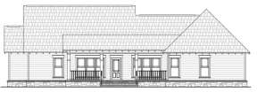 Craftsman House Plan #348-00066 Elevation Photo