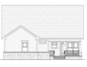 Cottage House Plan #348-00068 Elevation Photo