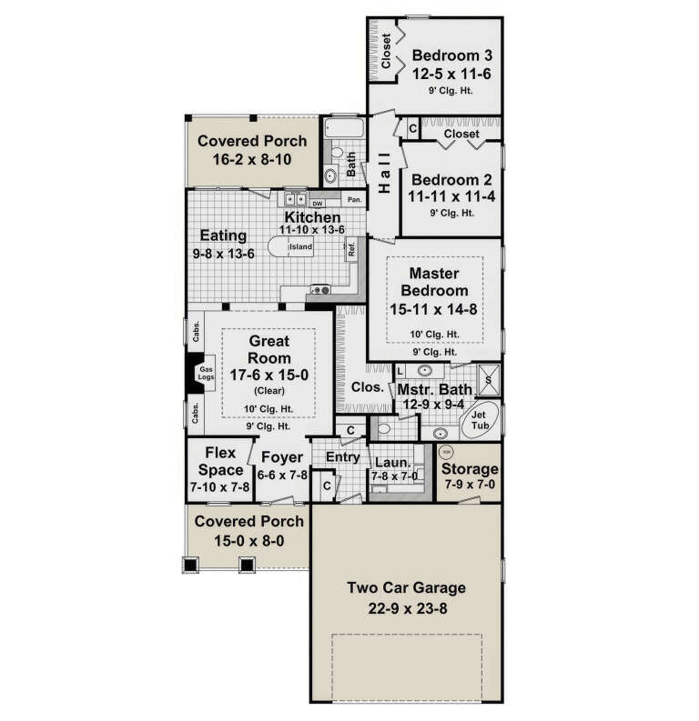 House Plan House Plan #3672 Drawing 1