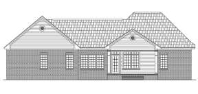 Ranch House Plan #348-00069 Elevation Photo