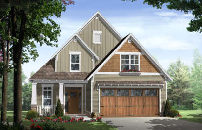 Country House Plan #348-00071 Elevation Photo