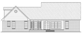 Country House Plan #348-00072 Elevation Photo