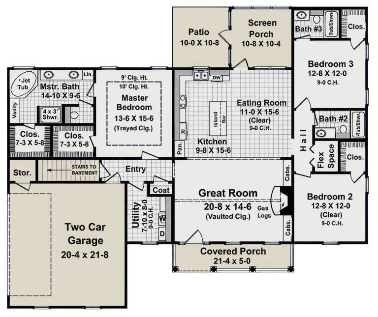 House Plan House Plan #3677 Drawing 1