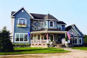 Victorian House Plan #034-00051 Elevation Photo