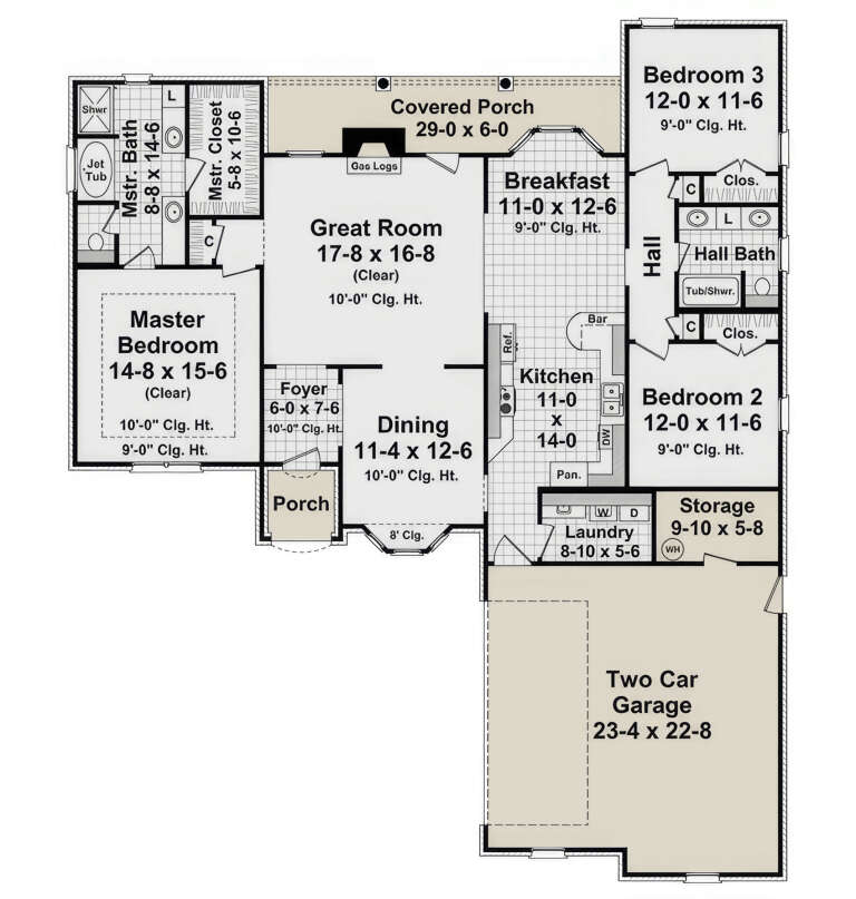 House Plan House Plan #3681 Drawing 1