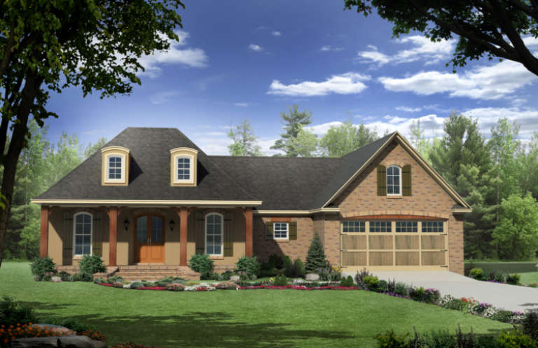 House Plan House Plan #3682 Front Elevation