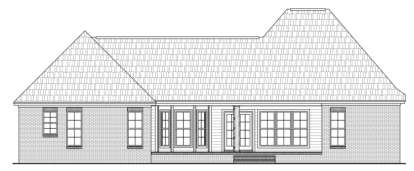 French Country House Plan #348-00078 Elevation Photo