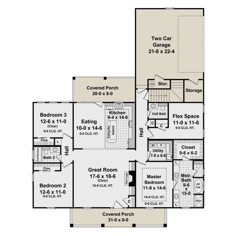 House Plan House Plan #3683 Drawing 1