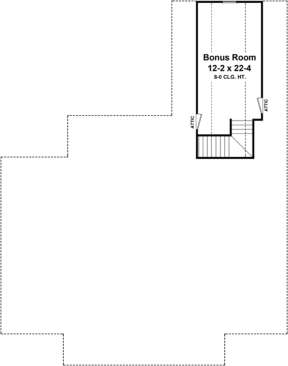 Bonus Room for House Plan #348-00079