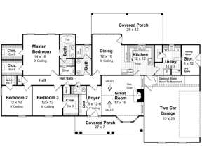 Main Floor for House Plan #348-00081