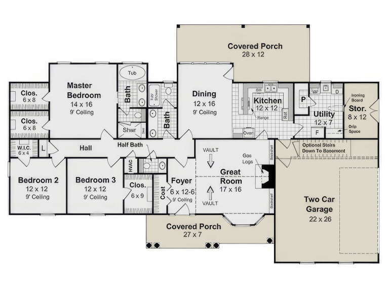 House Plan House Plan #3685 Drawing 1