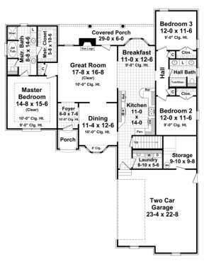 Main Floor for House Plan #348-00082